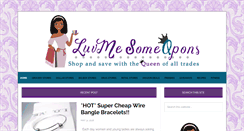 Desktop Screenshot of luvmesomeqpons.com